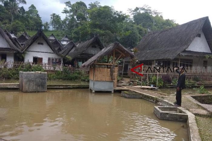 Suasana Kampung Naga di Desa Neglasari, Kecamatan Salawu. Foto: Antara. Suasana Kampung Naga di Desa Neglasari, Kecamatan Salawu. Foto: Antara.
