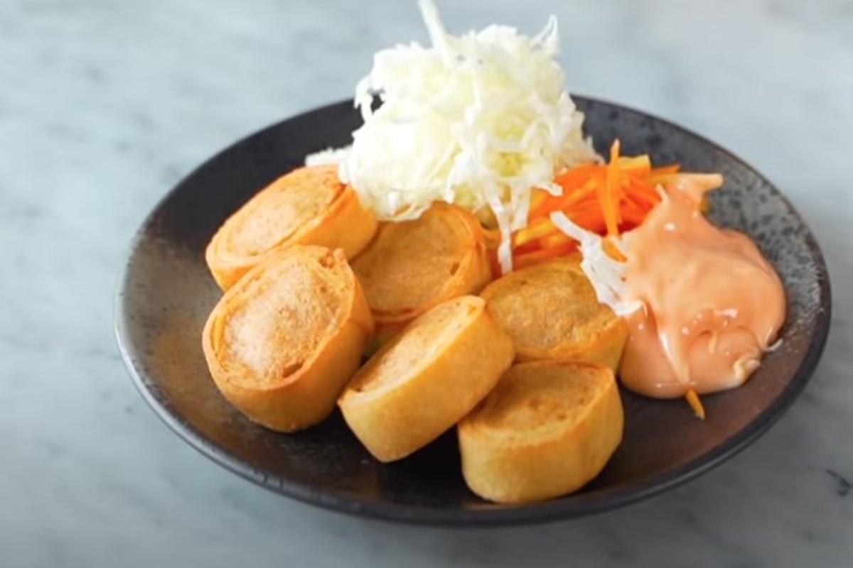 Egg roll (foto: SC YouTUbe Egg roll (foto: SC YouTUbe