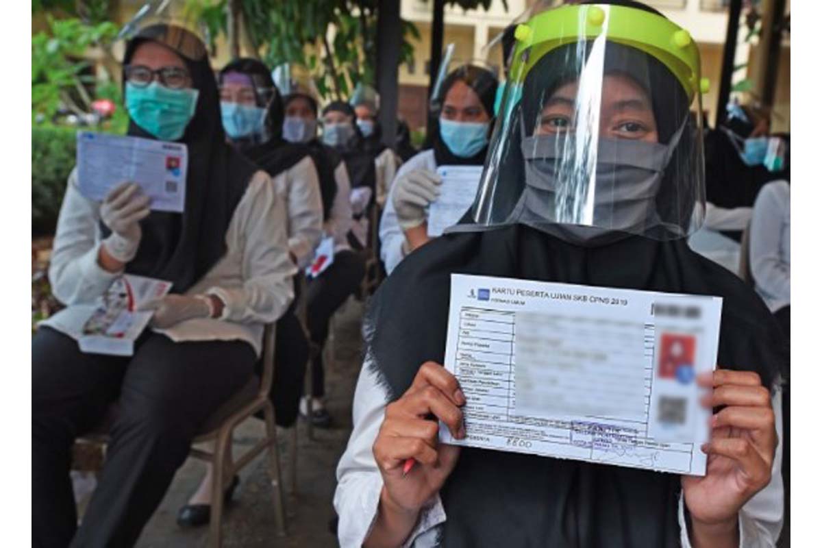 Ilustrasi, peserta seleksi ASN (foto: Antara) Ilustrasi, peserta seleksi ASN (foto: Antara)