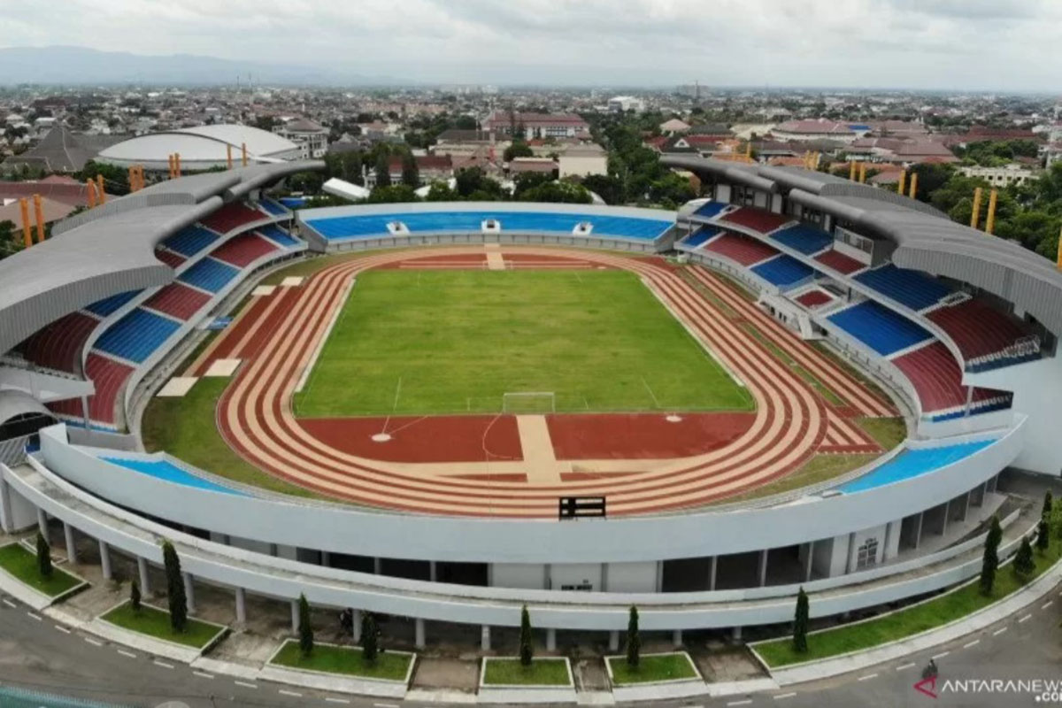 Foto aerial Stadion Mandala Krida di Baciro, DI Yogyakarta, Kamis (30/1/2020). (Foto: Antara/Hendra Nurdiyansyah) Foto aerial Stadion Mandala Krida di Baciro, DI Yogyakarta, Kamis (30/1/2020). (Foto: Antara/Hendra Nurdiyansyah)