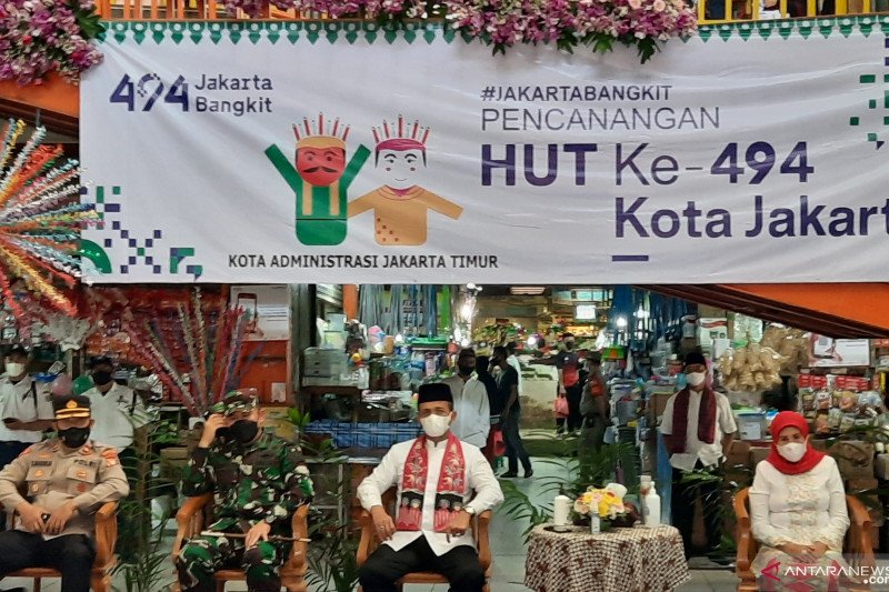 Perayaan HUT DKI Jakarta. Foto: ANTARA Perayaan HUT DKI Jakarta. Foto: ANTARA