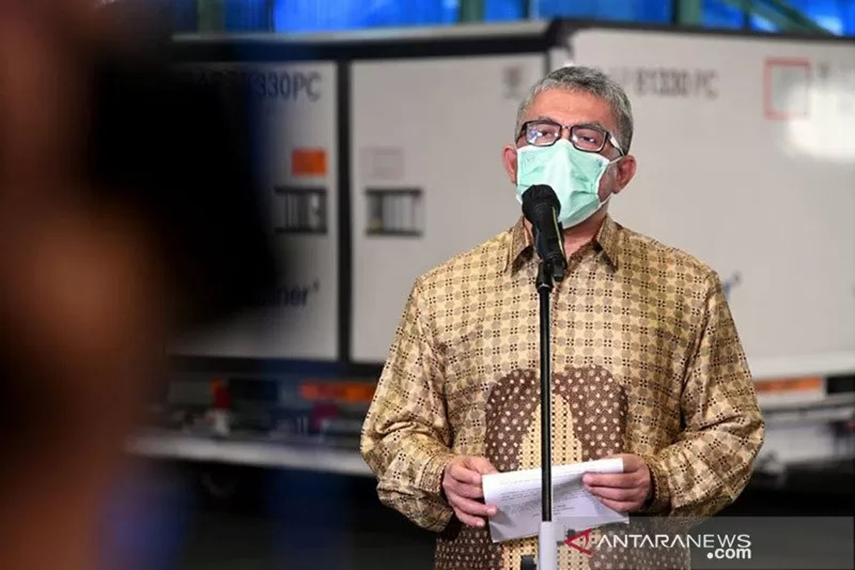 Sekjen Kementerian Kesehatan Ooscar Primadi. Foto: Antara/HO-Biro Pers Setpres/Lukas/am. Sekjen Kementerian Kesehatan Ooscar Primadi. Foto: Antara/HO-Biro Pers Setpres/Lukas/am.