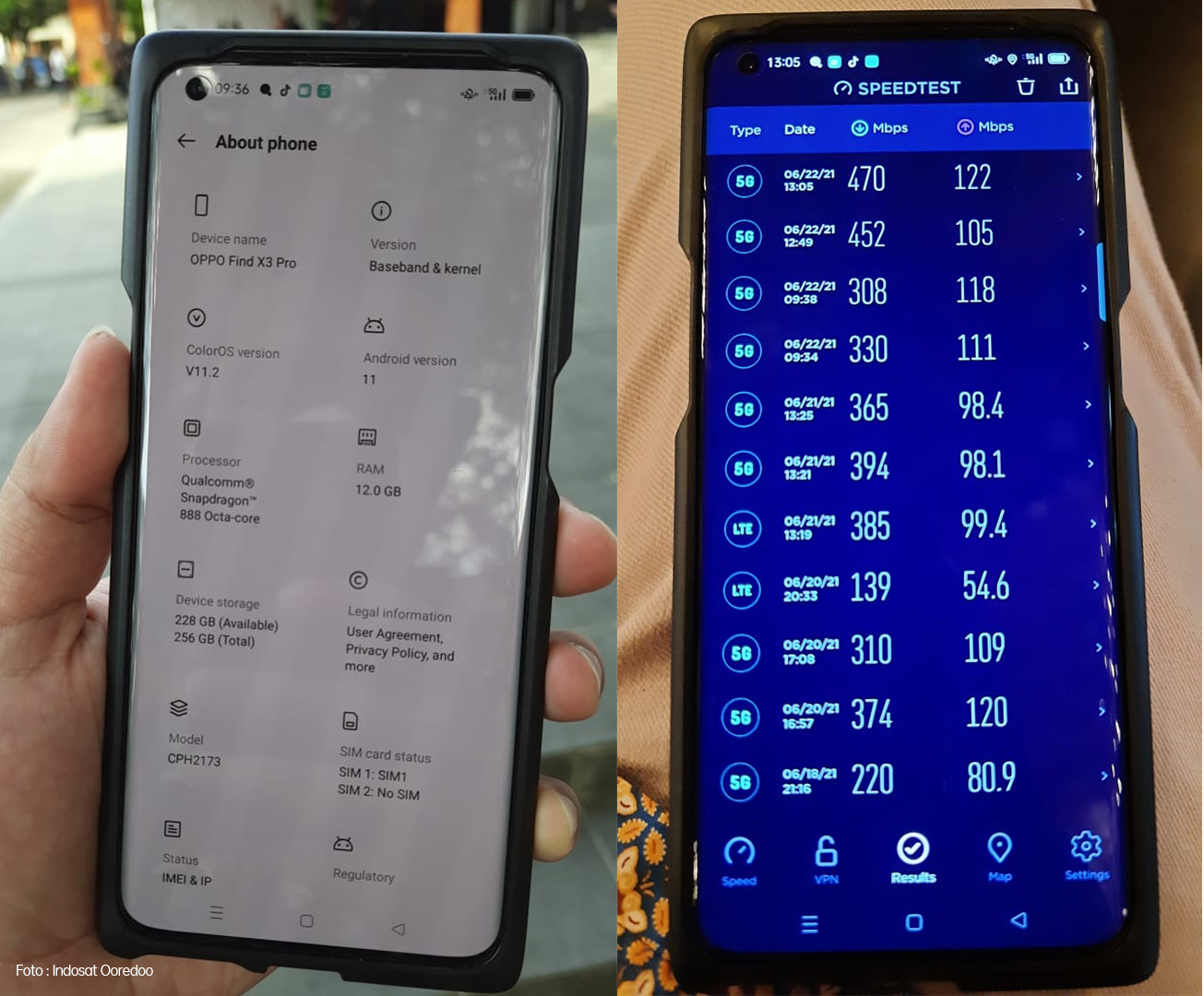 Smartphone OPPO 5G. Foto: PR OPPO Smartphone OPPO 5G. Foto: PR OPPO