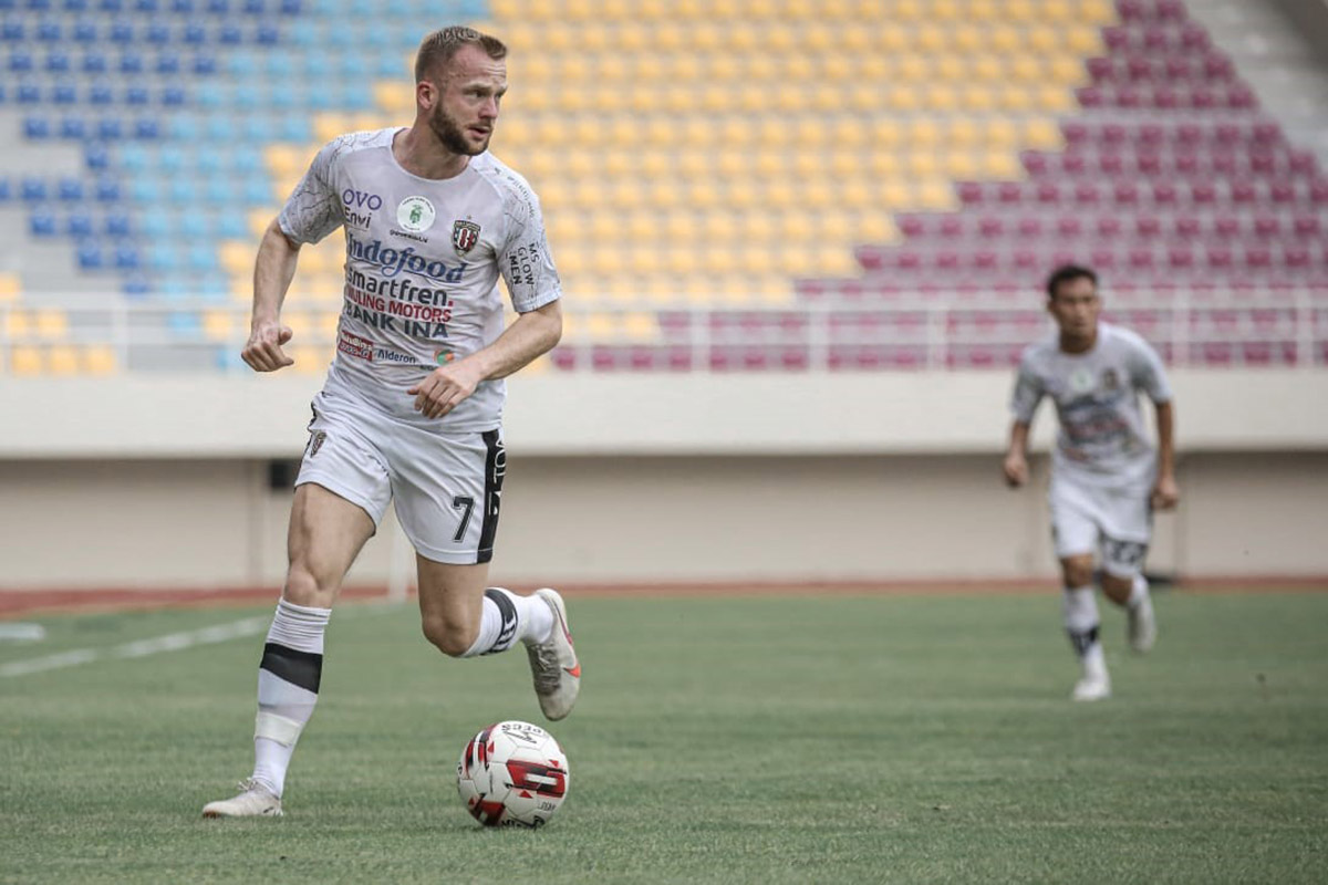 Penyerang sayap Bali United Melvin Platje. (Foto: Baliutd.com) Penyerang sayap Bali United Melvin Platje. (Foto: Baliutd.com)