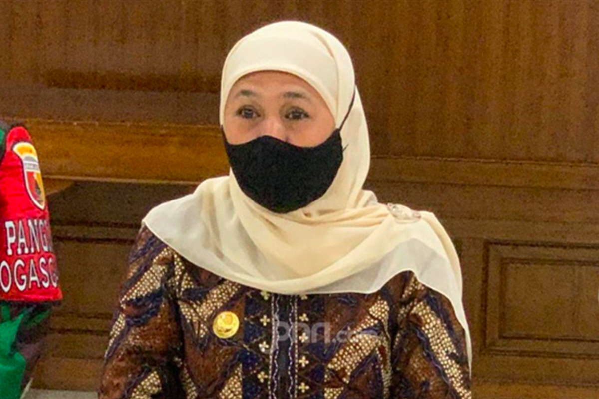 Gubernur Jawa Timur Khofifah Indar Parawansa. Foto: Arry Saputra/JPNN.com/GenPI.co Gubernur Jawa Timur Khofifah Indar Parawansa. Foto: Arry Saputra/JPNN.com/GenPI.co