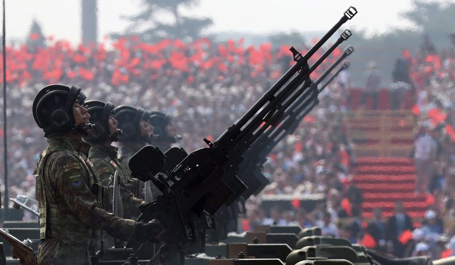 Ilustrasi militer China. Foto: AP Photo/Ng Han Guan Ilustrasi militer China. Foto: AP Photo/Ng Han Guan