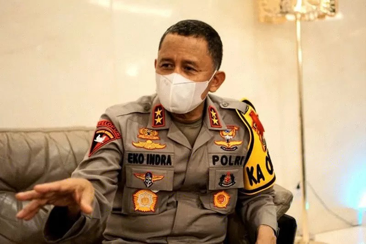 Kapolda Sumatera Selatan Irjen Pol Eko Indra Heri. Foto: ANTARA/H0/21 Kapolda Sumatera Selatan Irjen Pol Eko Indra Heri. Foto: ANTARA/H0/21