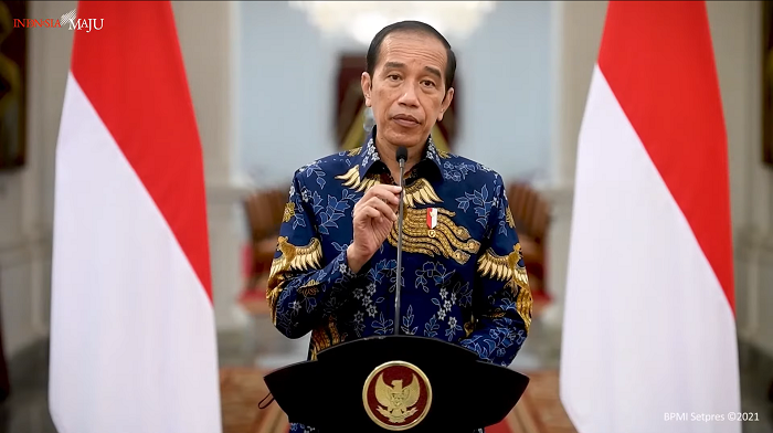 Keterangan Presiden Jokowi terkait PPKM Darurat di Istana Merdeka. Foto: tangkapan layar Youtube/Sekretariat Presiden Keterangan Presiden Jokowi terkait PPKM Darurat di Istana Merdeka. Foto: tangkapan layar Youtube/Sekretariat Presiden