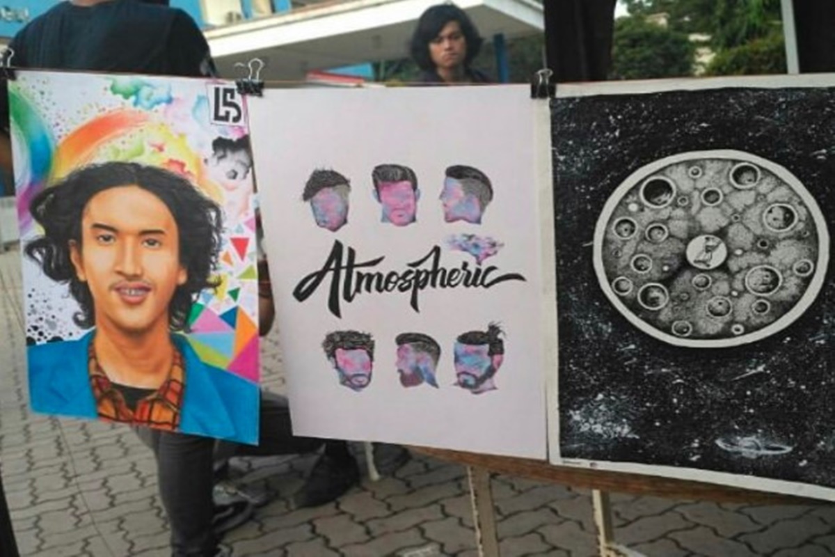 Salah satu gambar dari Komunitas Gambar Harian (foto: SC IG @gambarharian) Salah satu gambar dari Komunitas Gambar Harian (foto: SC IG @gambarharian)