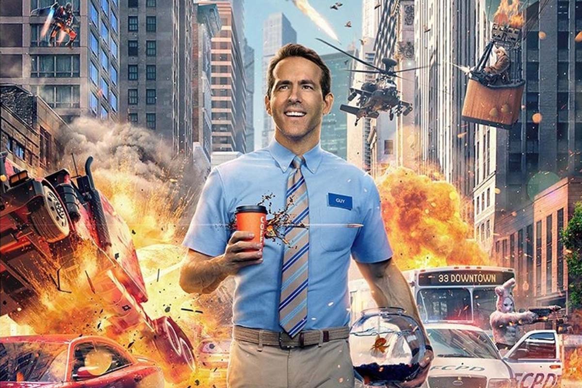 Sinopsis Film Free Guy Ryan Reynolds Jadi Karakter Video Game