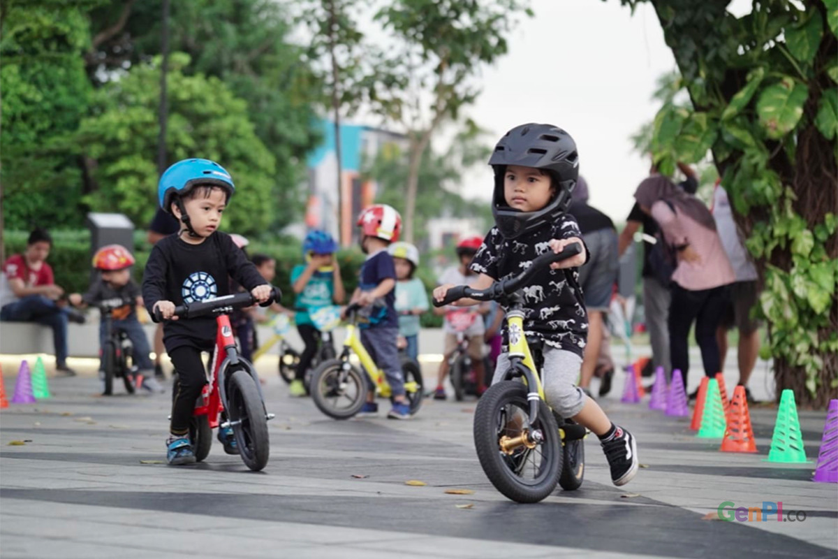 Komunitas Push Bike Jakarta. Foto: Asahi Asry/GenPI.co Komunitas Push Bike Jakarta. Foto: Asahi Asry/GenPI.co