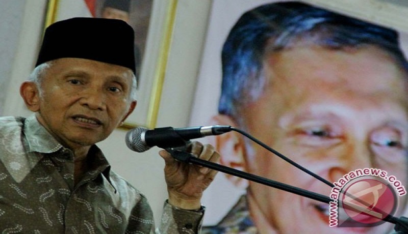 Amien Rais. Foto: Antara Amien Rais. Foto: Antara