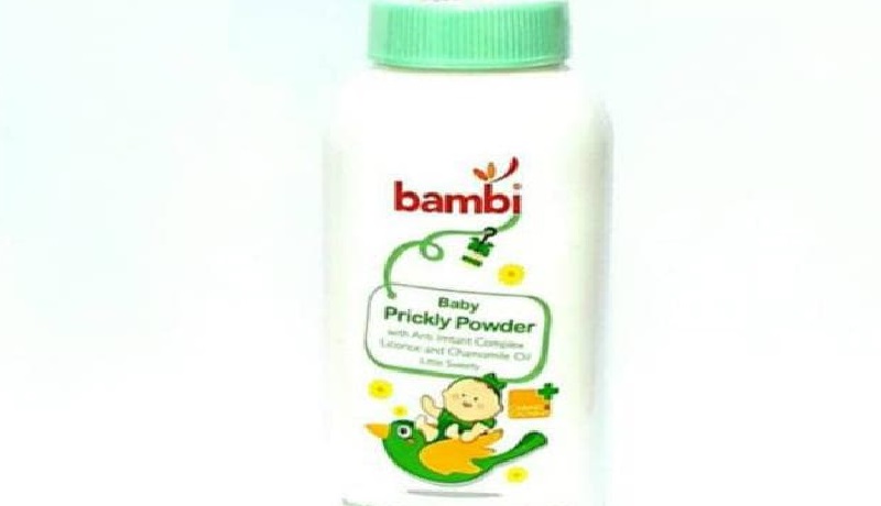 Caption: Bambi Baby Prickly Powder. Foto: bambi.co.id Caption: Bambi Baby Prickly Powder. Foto: bambi.co.id