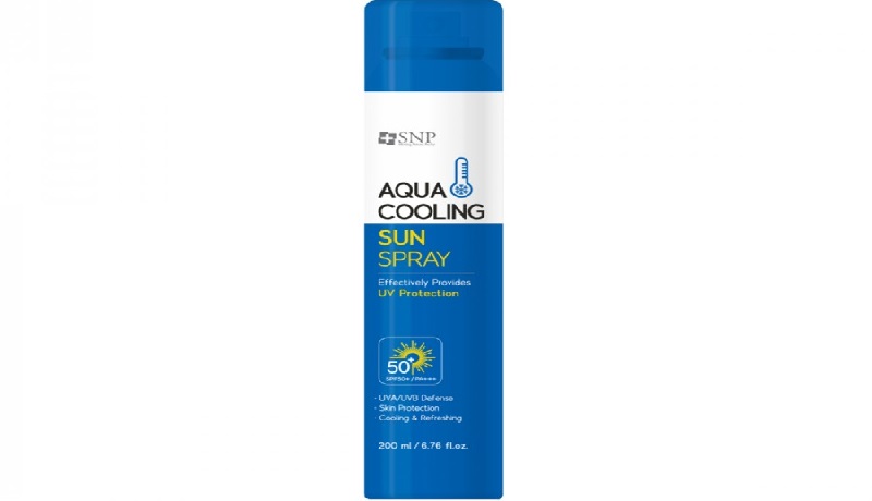 SNP Aqua Cooling Sun Spray. Foto: Sociolla. SNP Aqua Cooling Sun Spray. Foto: Sociolla.