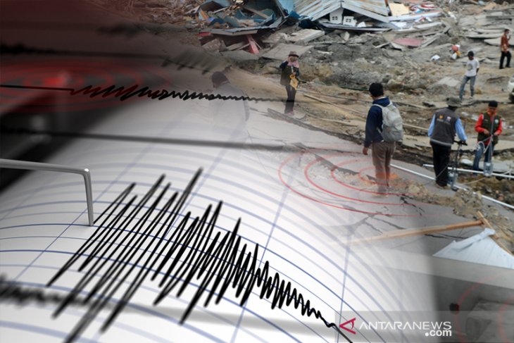 Sebanyak 725 kali gempa susulan dan 81 kali di antaranya dirasakan oleh warga setelah terjadi gempa bermagnitudo 6,8 mengguncang Ambon, Maluku. (Sumber foto: Antaranews) Sebanyak 725 kali gempa susulan dan 81 kali di antaranya dirasakan oleh warga setelah terjadi gempa bermagnitudo 6,8 mengguncang Ambon, Maluku. (Sumber foto: Antaranews)