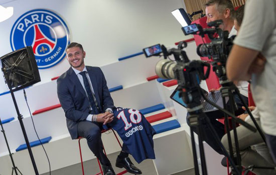 Mantan penyerang Inter Milan Mauro Icardi bergabung dengan Paris Saint-Germain (PSG). Foto: PSG Mantan penyerang Inter Milan Mauro Icardi bergabung dengan Paris Saint-Germain (PSG). Foto: PSG