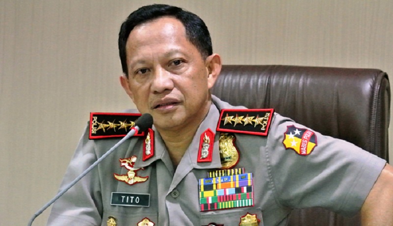 Kapolri Jenderal Tito Karnavian. Foto: Antara Kapolri Jenderal Tito Karnavian. Foto: Antara