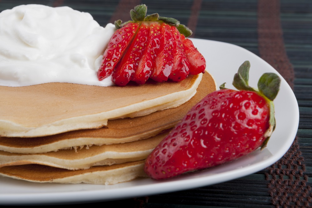 pancake bisa jadi alternatif menu sarapan yang menyenangkan sekalgius mengenyangkan. (Foto: Elements Envato) pancake bisa jadi alternatif menu sarapan yang menyenangkan sekalgius mengenyangkan. (Foto: Elements Envato)