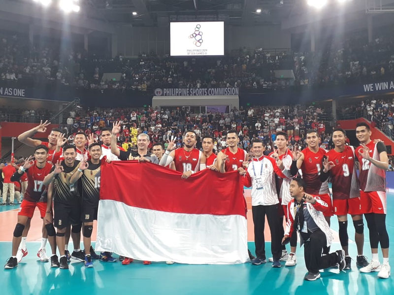 SEA Games 2019: Emas Pertama Timnas Voli Putra Sejak 2009 SEA Games 2019: Emas Pertama Timnas Voli Putra Sejak 2009