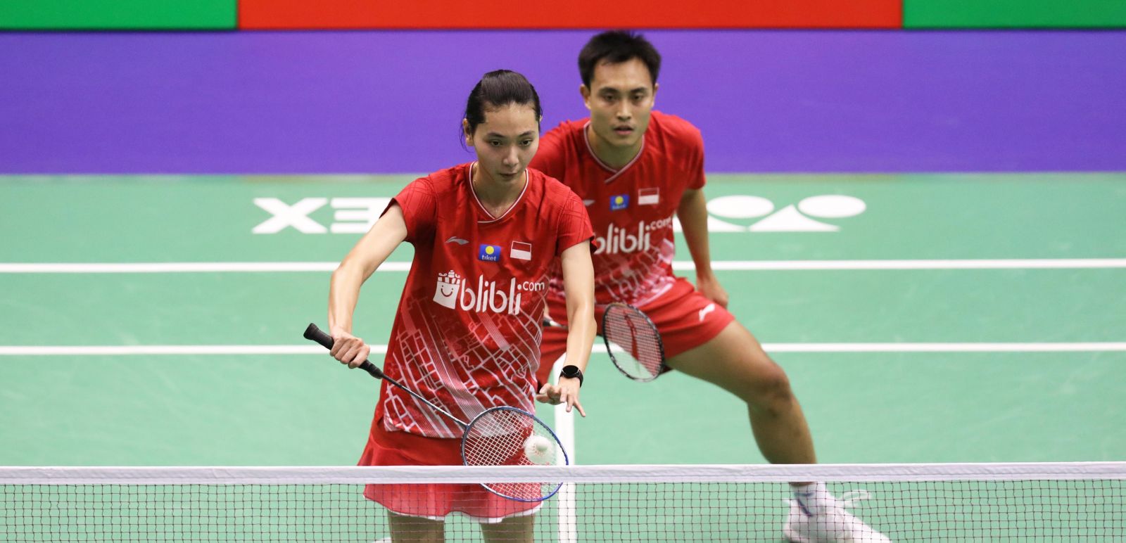 Ganda campuran Indonesia Hafiz Faizal/Gloria Emanuelle Widjaja harus memeras keringat lebih banyak pada babak pertama Hong Kong Open 2019. Foto: PBSI Ganda campuran Indonesia Hafiz Faizal/Gloria Emanuelle Widjaja harus memeras keringat lebih banyak pada babak pertama Hong Kong Open 2019. Foto: PBSI
