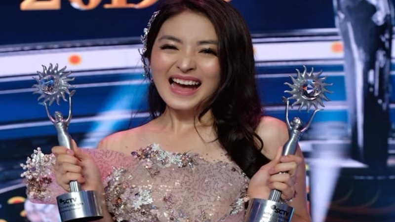 SCTV Awards 2019, Natasha Wilona Aktris Paling - GenPI.co