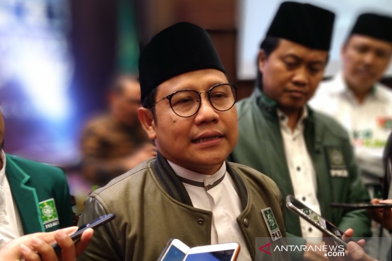 Ketua Umum PKB Muhaimin Iskandar (Cak Imin). (Sumber Foto: Antaranews/ Wisnu Adhi) Ketua Umum PKB Muhaimin Iskandar (Cak Imin). (Sumber Foto: Antaranews/ Wisnu Adhi)