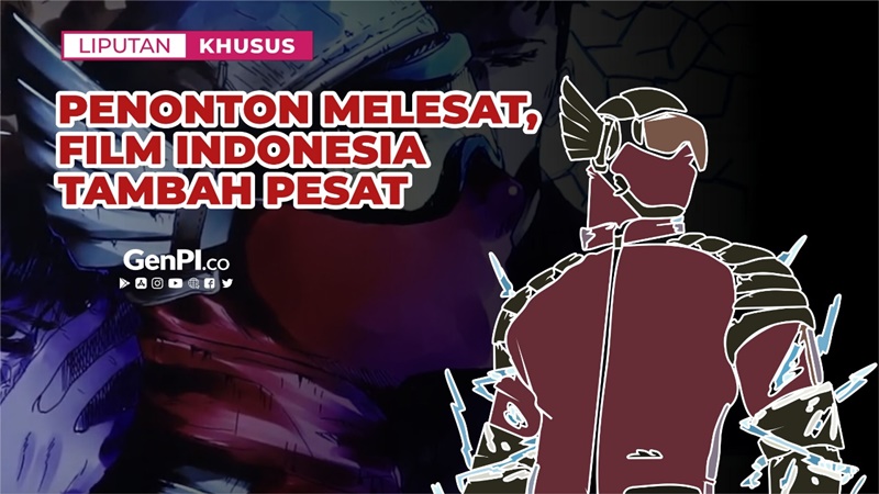 Film Indonesia makin saingi asing dalam jumlah dan perolehan penonton (grafis: Estu Waluyo Jati) Film Indonesia makin saingi asing dalam jumlah dan perolehan penonton (grafis: Estu Waluyo Jati)