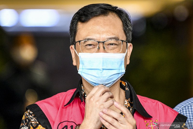 Terpidana kasus Jiwasraya, Benny Tjokro (foto: Antaranews) Terpidana kasus Jiwasraya, Benny Tjokro (foto: Antaranews)