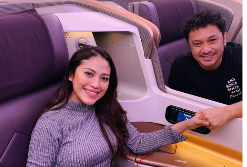 Giring dan Cynthia Riza. Foto: Instagram @giring Giring dan Cynthia Riza. Foto: Instagram @giring