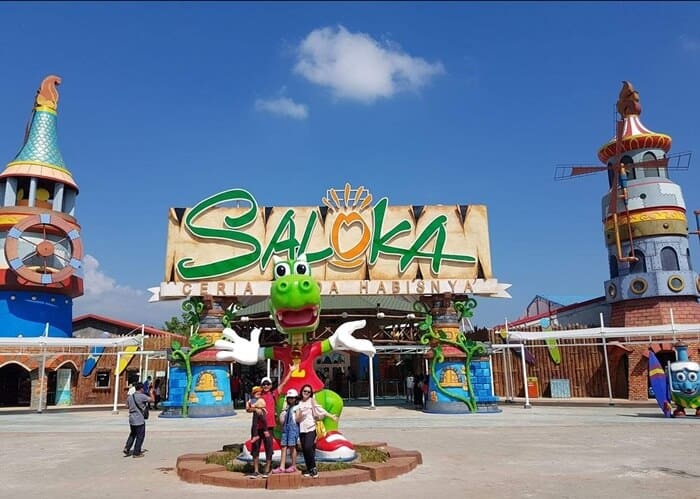 Saloka Park (Foto: Nativeindonesia.com) Saloka Park (Foto: Nativeindonesia.com)
