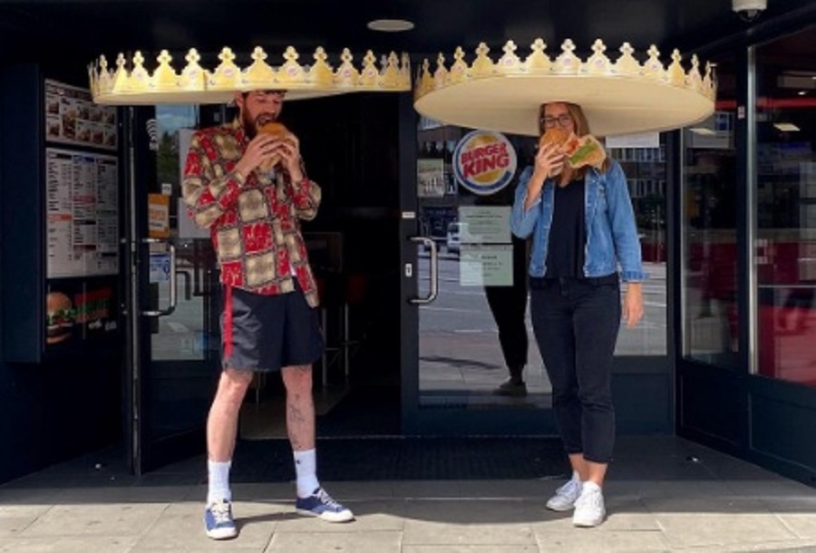 Topi Burger King (Foto: Twitter/Burger King) Topi Burger King (Foto: Twitter/Burger King)