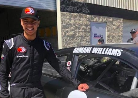 Armani Williams (foto: Instagram/@teamarmaniracing) Armani Williams (foto: Instagram/@teamarmaniracing)