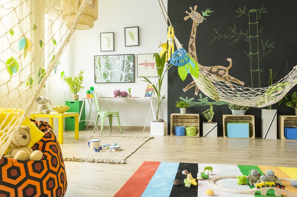 Ilustrasi kamar anak. (Foto: Elements Envato) Ilustrasi kamar anak. (Foto: Elements Envato)
