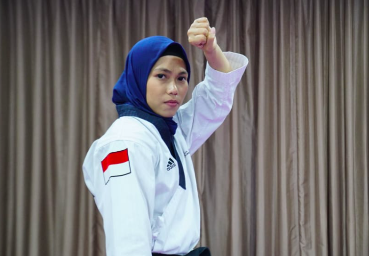 Defia Rosmaniar, atlet taekwondo asal Bogor (Foto: Aan Zikri) Defia Rosmaniar, atlet taekwondo asal Bogor (Foto: Aan Zikri)