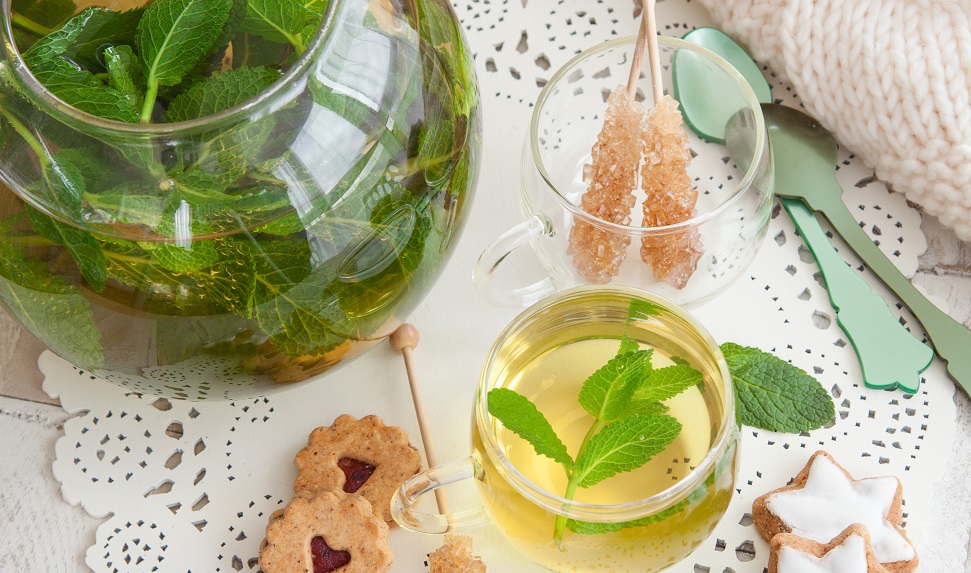 Teh Peppermint. (Foto: Elements Envato) Teh Peppermint. (Foto: Elements Envato)