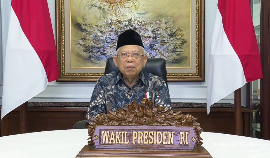 Wakil Presiden Ma'ruf Amin (Foto: YouTube/Wakil Presiden Republik Indonesia) Wakil Presiden Ma'ruf Amin (Foto: YouTube/Wakil Presiden Republik Indonesia)