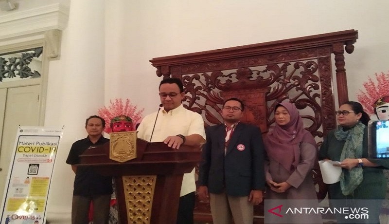 Gubernur DKI Anies Baswedan di Balai Kota, Jakarta. Foto: Antara Gubernur DKI Anies Baswedan di Balai Kota, Jakarta. Foto: Antara