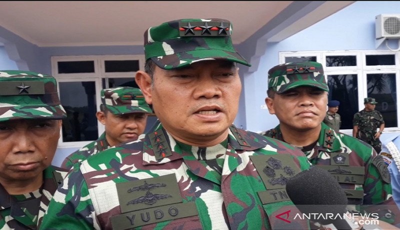 Panglima Kogabwilhan I Laksamana Madya TNI Yudo Margono. Foto: Antara Panglima Kogabwilhan I Laksamana Madya TNI Yudo Margono. Foto: Antara