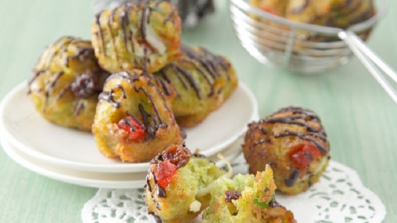 Kelapa goreng pandan (foto: Sajian Sedap) Kelapa goreng pandan (foto: Sajian Sedap)