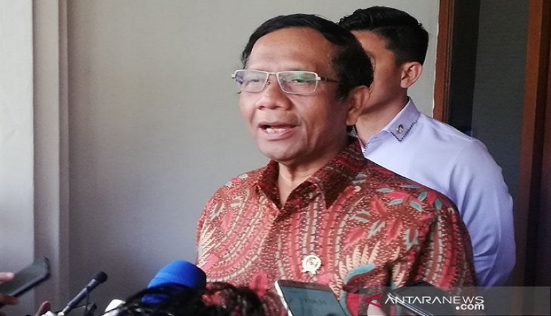 enko Polhukam Mahfud MD. Foto: Antara enko Polhukam Mahfud MD. Foto: Antara