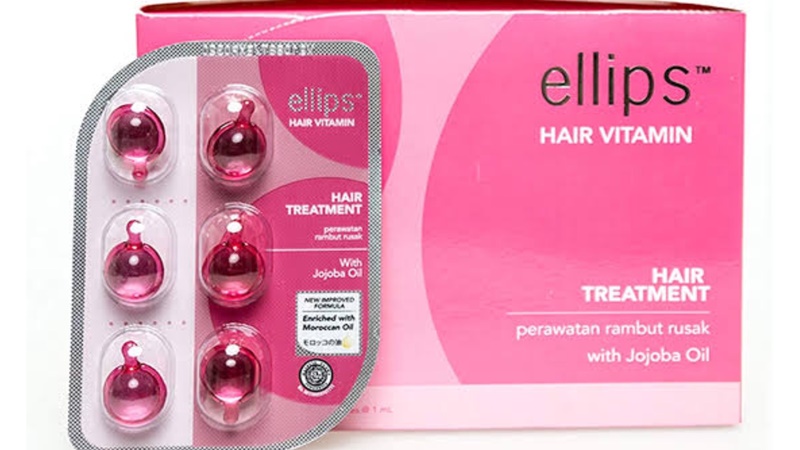 Vitamin Ellips Hair Treatment Jojoba Oil Bisa Atasi...