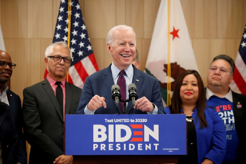 Calon Presiden AS, Joe Biden (foto: Reuters/Mike Blake) Calon Presiden AS, Joe Biden (foto: Reuters/Mike Blake)