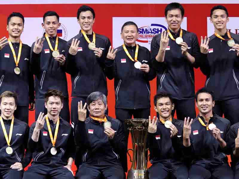Tim bulu tangkis Indonesia. Foto: PBSI Tim bulu tangkis Indonesia. Foto: PBSI