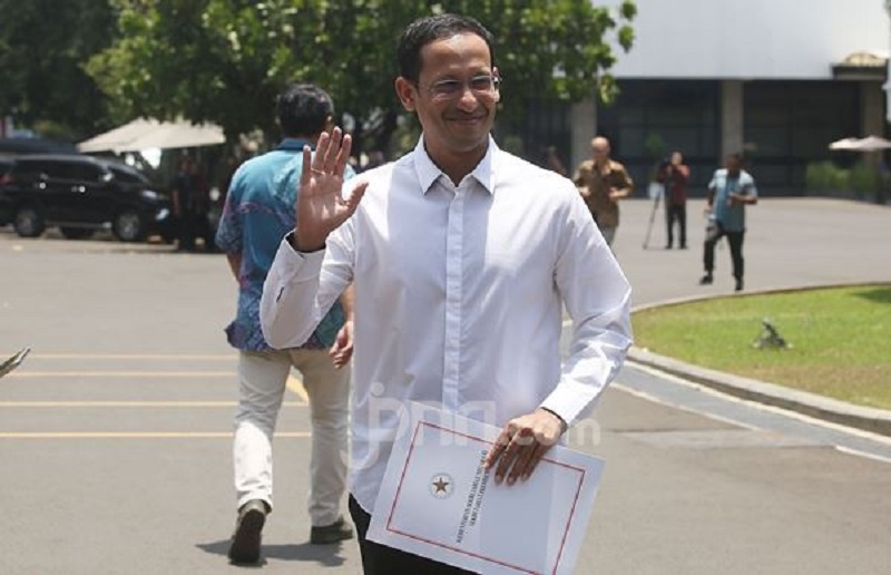 Menteri Pendidikan dan Kebudayaan Nadiem Makarim (Foto: Jpnn.com/Ricardo) Menteri Pendidikan dan Kebudayaan Nadiem Makarim (Foto: Jpnn.com/Ricardo)