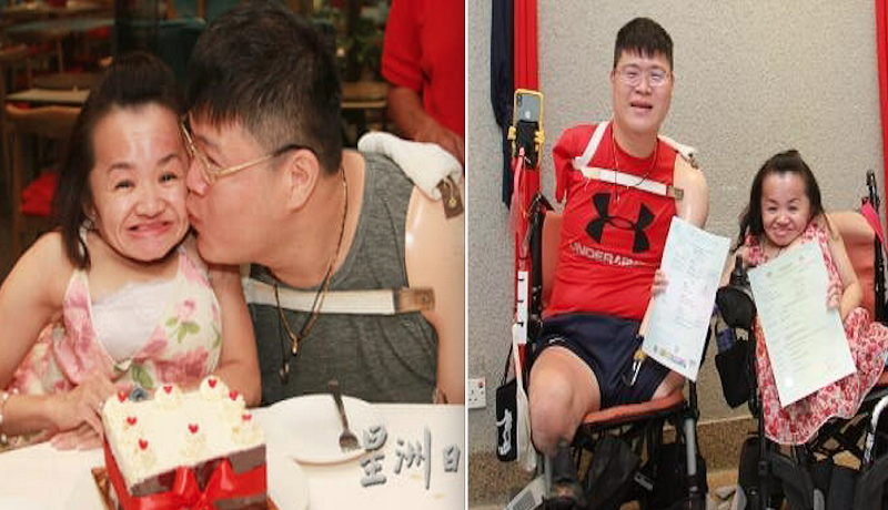 Pasangan Chen Jin Qi dan Xu Shi Huang. Foto: Sin Chew Daily Pasangan Chen Jin Qi dan Xu Shi Huang. Foto: Sin Chew Daily
