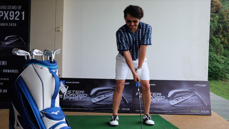 Omesh (foto: tangkapan layar acara launching produk Mizuno JPX921) Omesh (foto: tangkapan layar acara launching produk Mizuno JPX921)