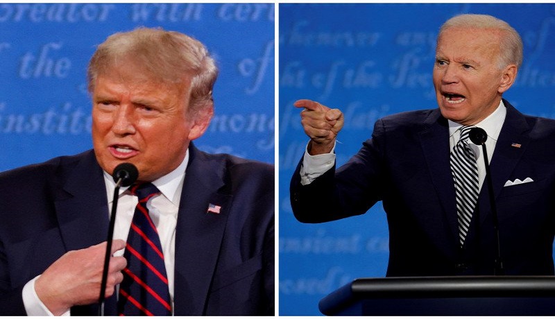 Donald Trump dan Joe Biden. FOTO: Brian Snyder/Reuters/Antara Donald Trump dan Joe Biden. FOTO: Brian Snyder/Reuters/Antara