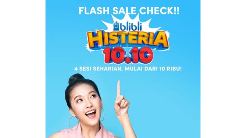 Blibli 10.10, Diskon Brand Hingga 90 Persen Tak Cuma Hari Ini Lo Blibli 10.10, Diskon Brand Hingga 90 Persen Tak Cuma Hari Ini Lo