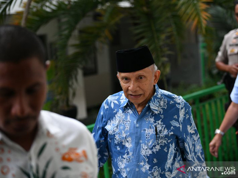 Amien Rais. Foto: Sigid Kurniawan/Antara Amien Rais. Foto: Sigid Kurniawan/Antara