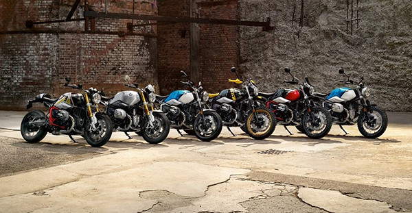 Jajaran varian terbaru BMW R nineT. Foto: Motorbeam Jajaran varian terbaru BMW R nineT. Foto: Motorbeam